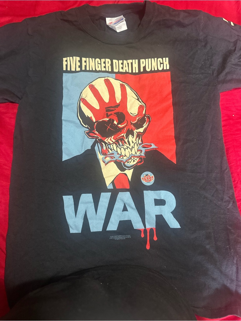 'War' Five Finger Death Punch Hanes shirt small